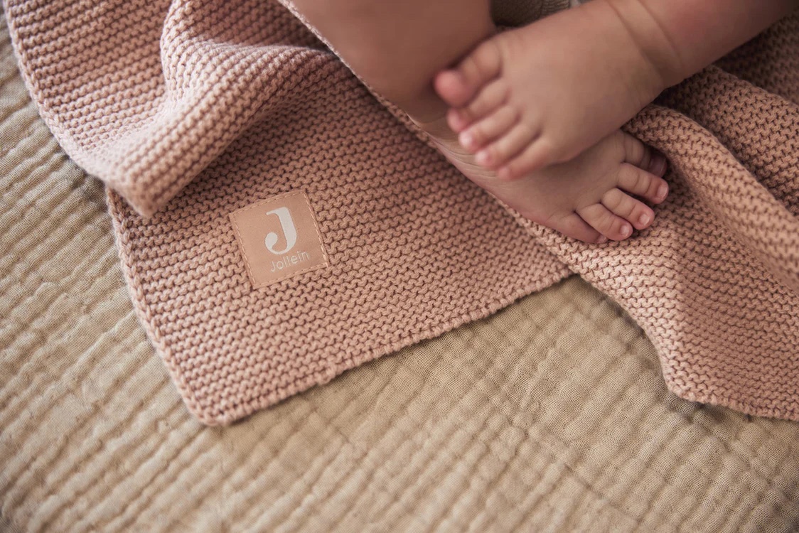 Deken voor in de wieg - Basic Knit - Afbeelding 2
